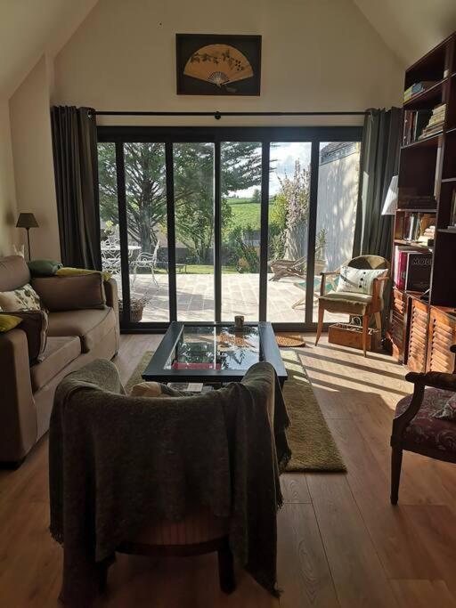 Вилла Au Coeur De Mortagne, Un Balcon Sur Le Perche Экстерьер фото